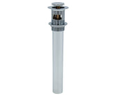 EZ-CLICK™ Soft Touch Round Lavatory Drain - with Overflow